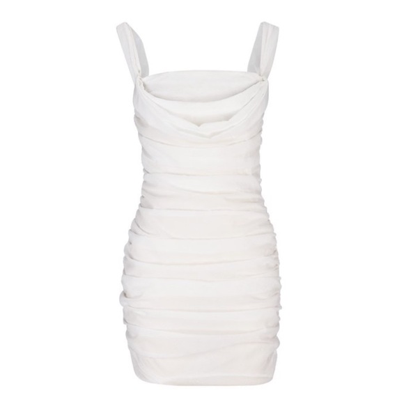 Haykey Sexy off the Shoulder Sparkle Dress - Picture 4 of 10